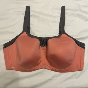 Essential Bodywear Jesse Luxe Cooling Convertible Sports Bra 6115 coral grey 40D